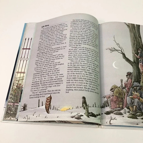 Vtg 1984  The Snow Queen By Hans Christian Andersen Novalis - Picture 13 of 15